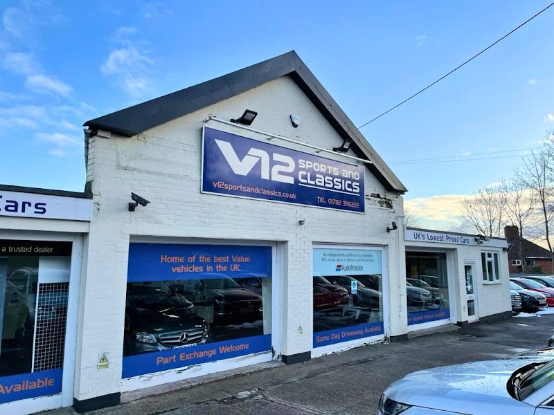 V12 Sports and Classics Stoke-on-Trent Vending Machine Location