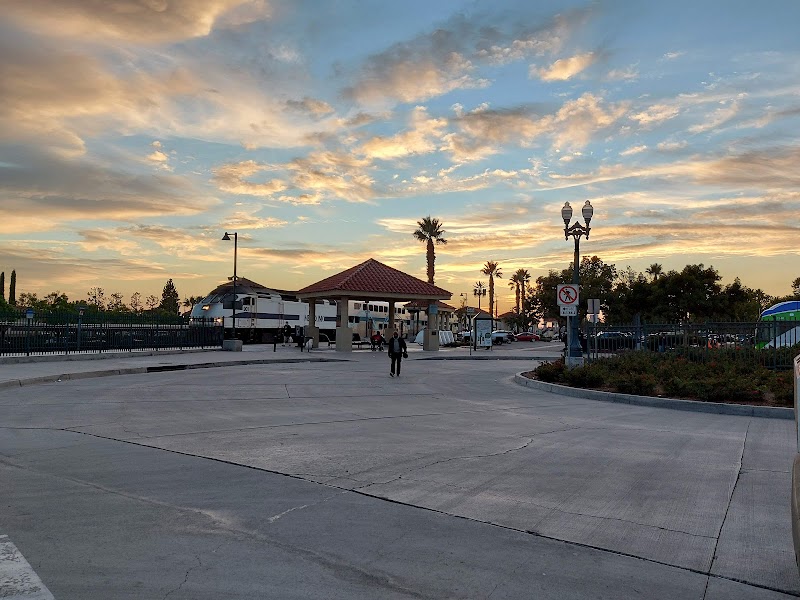 Fontana Metrolink Transit Center Vending Machine Location