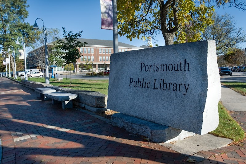 Portsmouth Public Library Vending Machine Location