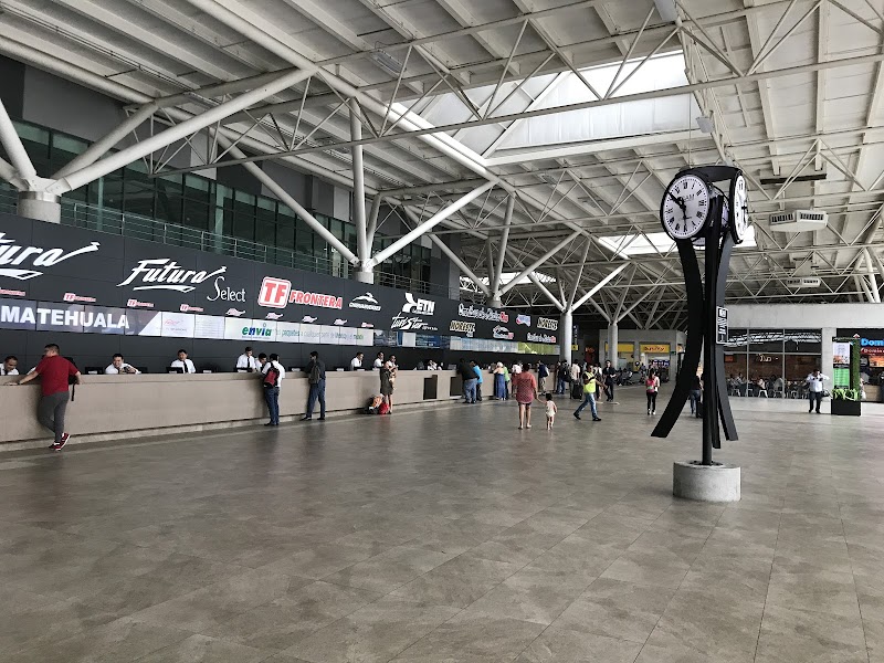 Monterrey Central Bus Station Vending Machine Location