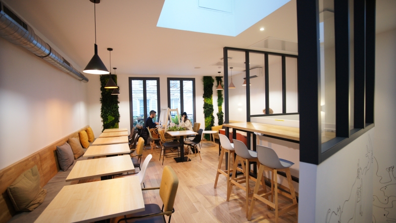 LEVEL Coworking Café Vending Machine Location