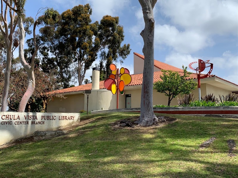 Chula Vista Public Library Civic Center Branch Vending Machine Location