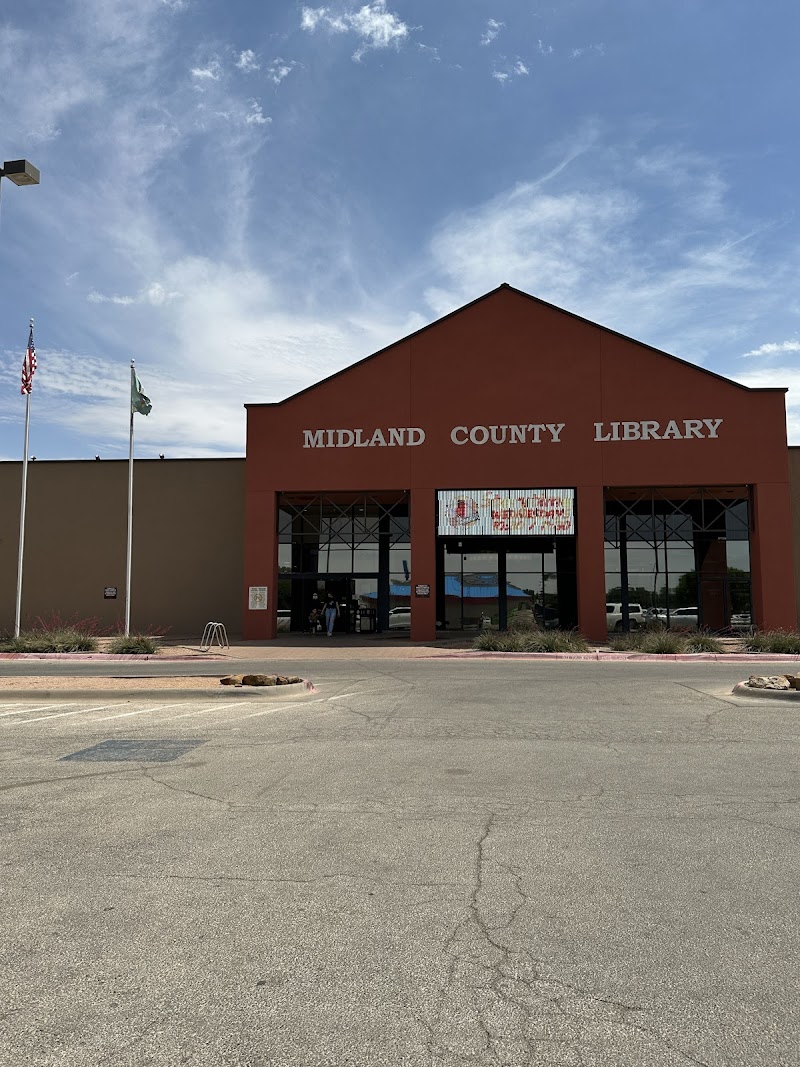 Midland County Centennial Library Vending Machine Location