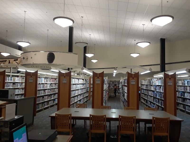Woodward Park Regional Library Vending Machine Location