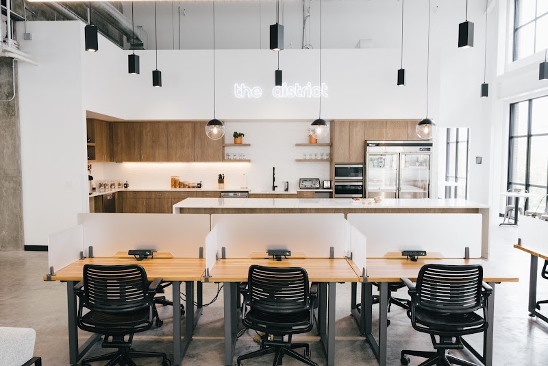 The District Coworking and Flex Office Vending Machine Location