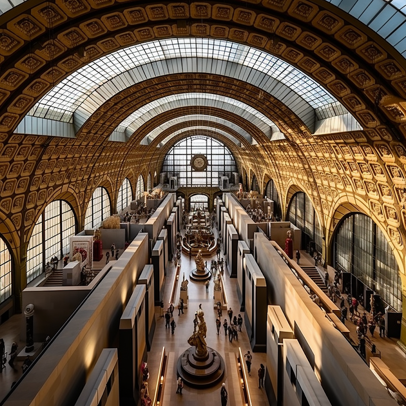Musée d'Orsay Vending Machine Location