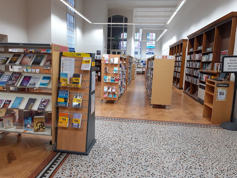 Leicester Central Library Vending Machine Location