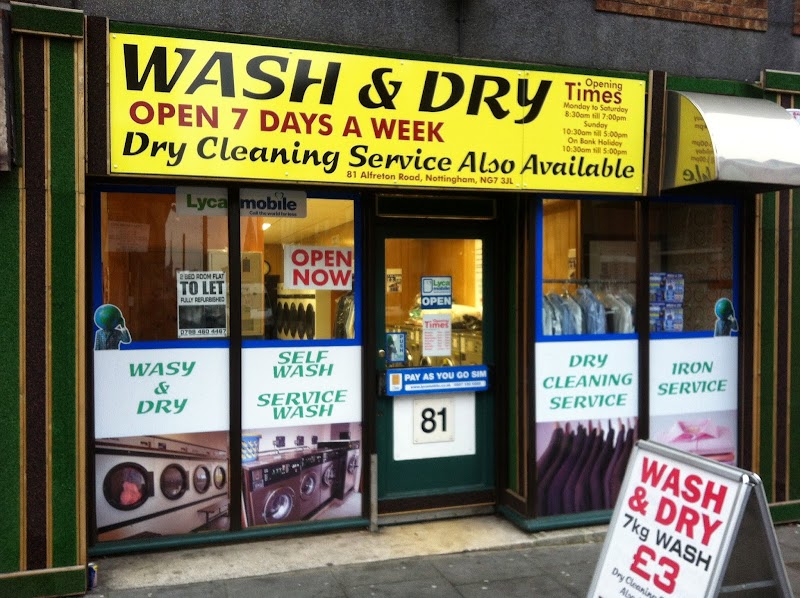 Wash 'N' Dry Launderette Vending Machine Location