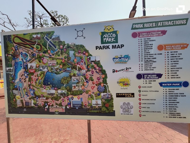 Nicco park Vending Machine Location