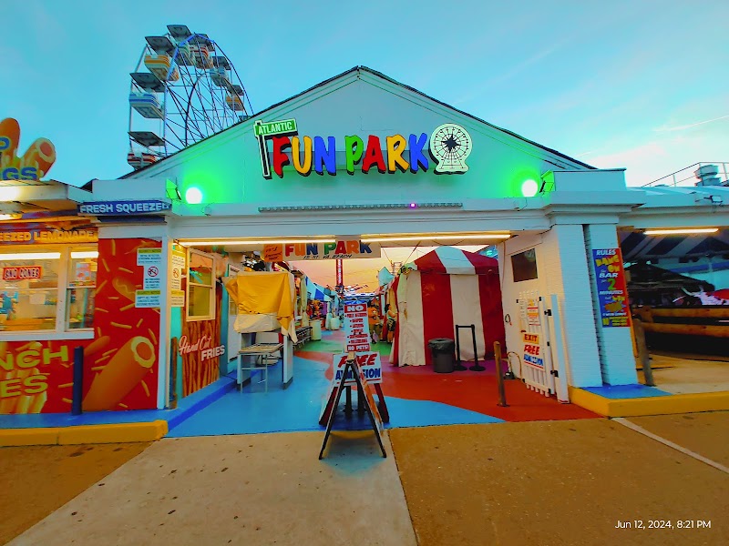 Atlantic Fun Park Vending Machine Location