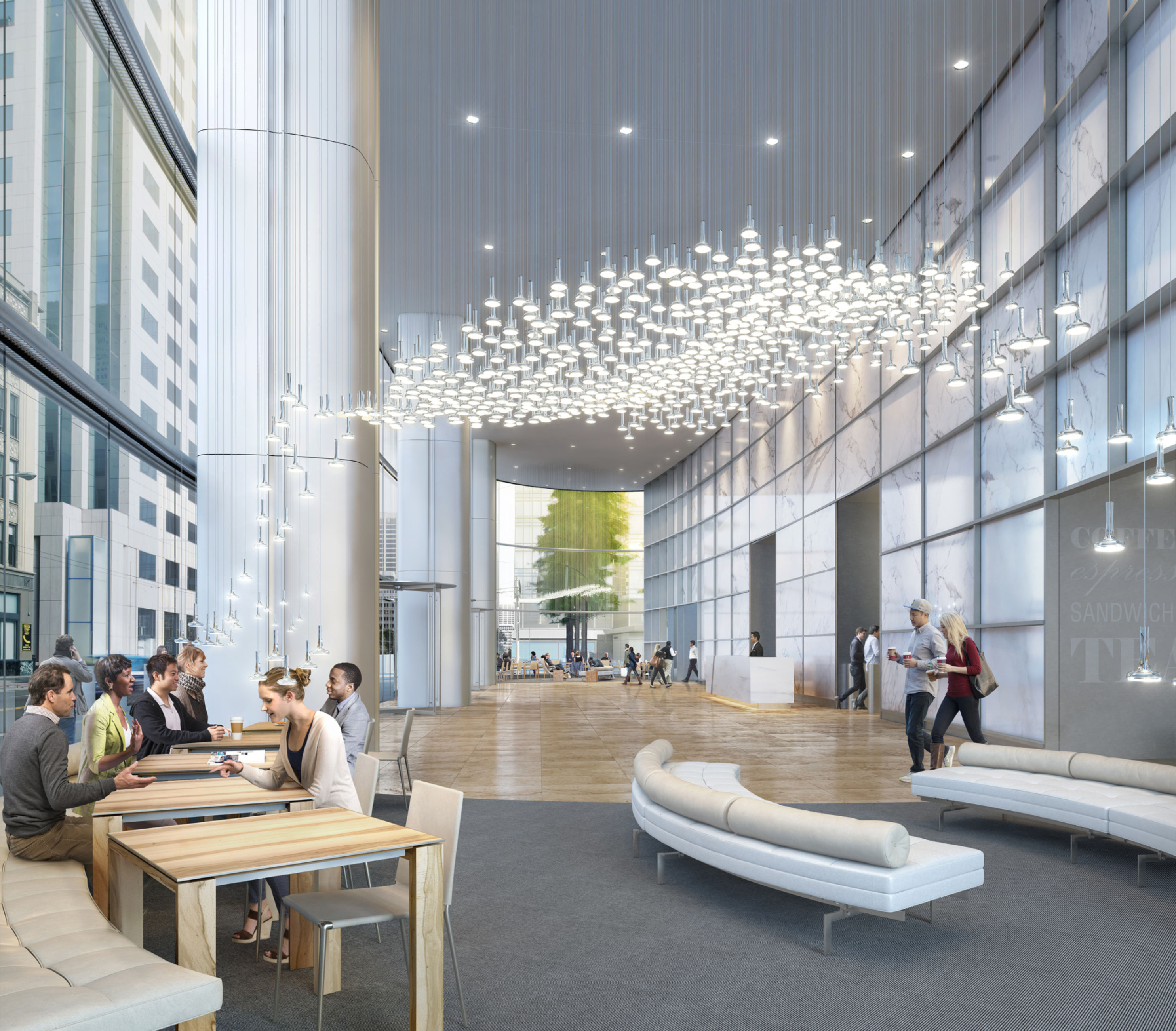 Salesforce Tower — Ground-Floor Lobby Vending Machine Location