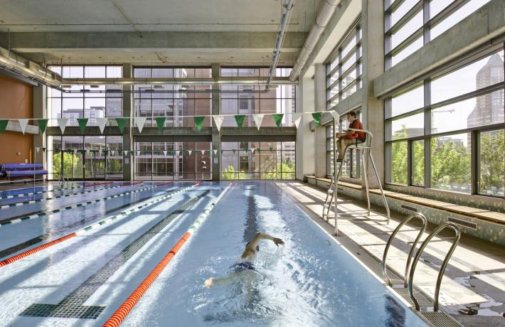 Portland State University Campus Rec Center — Prime Vending Machine Location